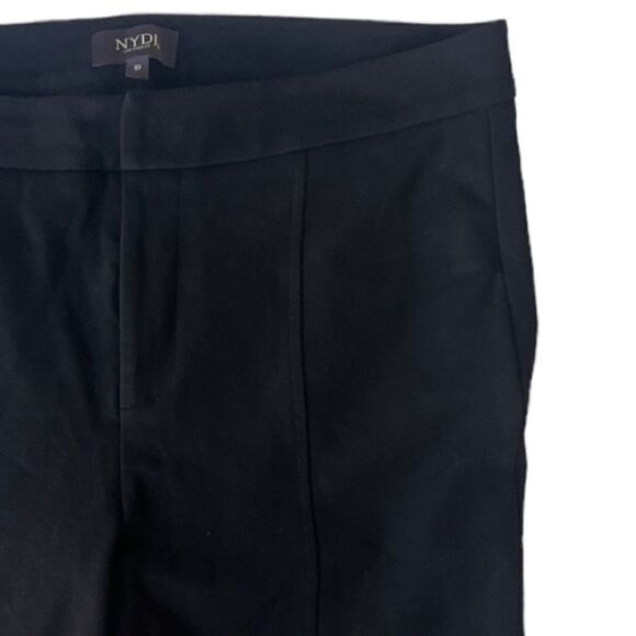 NYDJ Women's Betty Ankle High Rise Pants in Ponte Knit Black M11Z1814  sz 10 - Picture 6 of 14